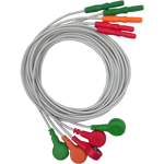 Пациентен кабел за 3 канален ЕКГ холтер